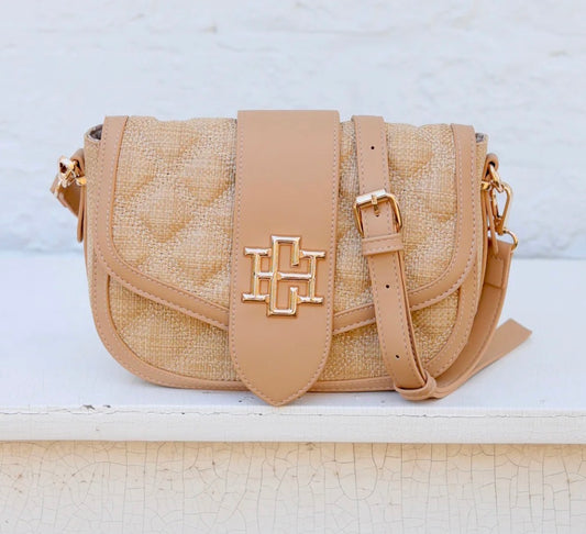 Caroline Hill Griffin Crossbody Natural DQ