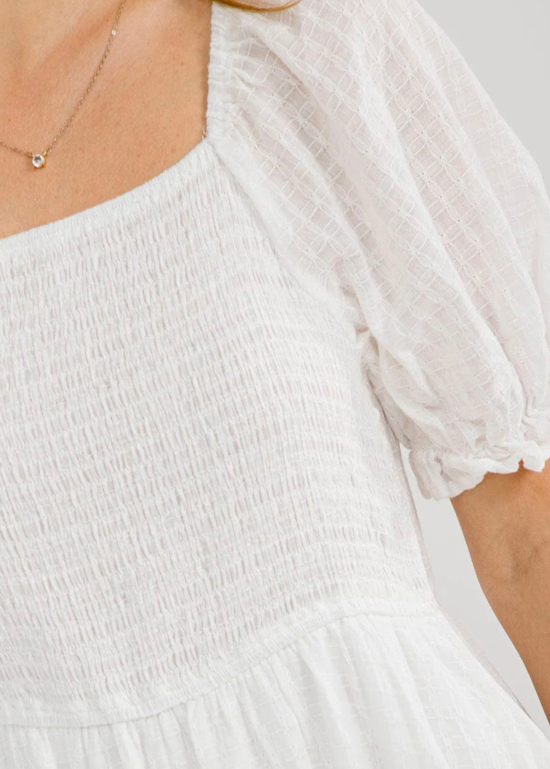 Tanya Puff Sleeve Maxi Dress