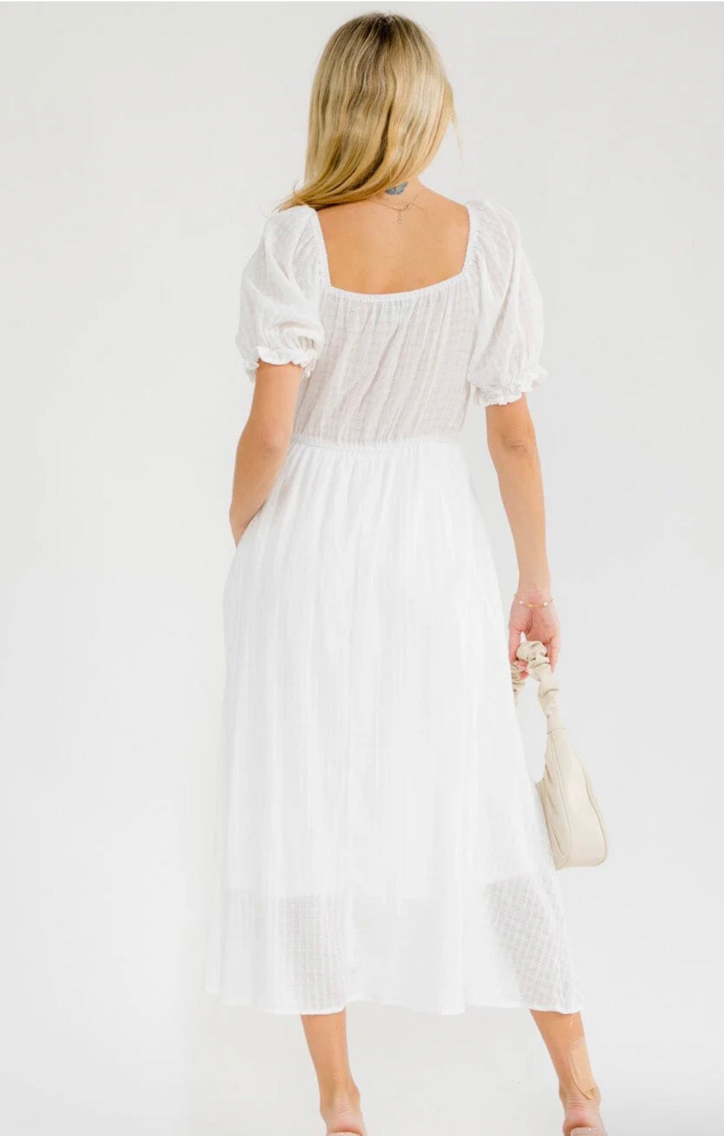 Tanya Puff Sleeve Maxi Dress