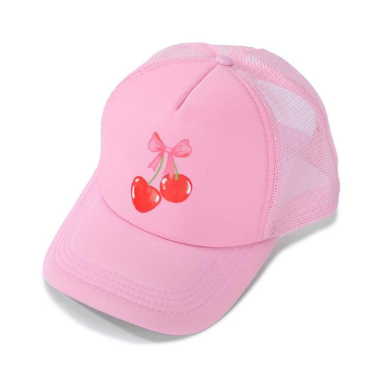 Bow Cherry Cap