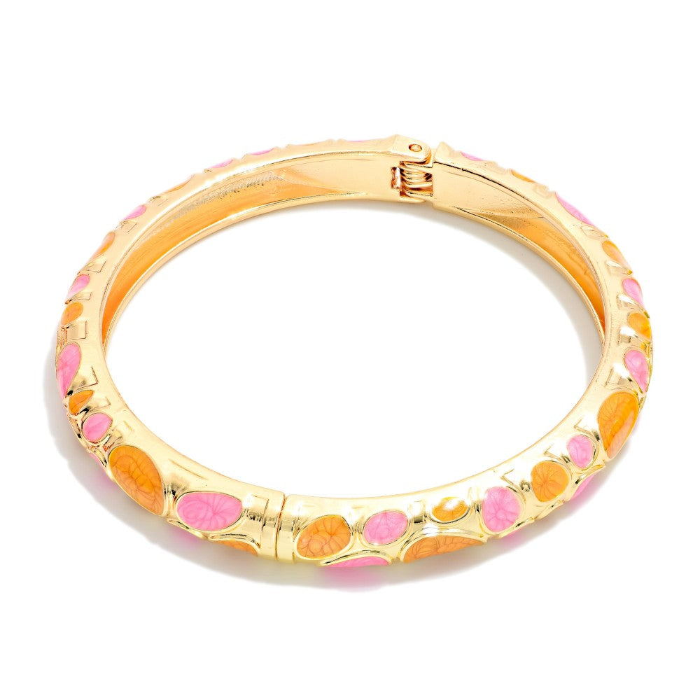 Kayla Enamel Bangle
