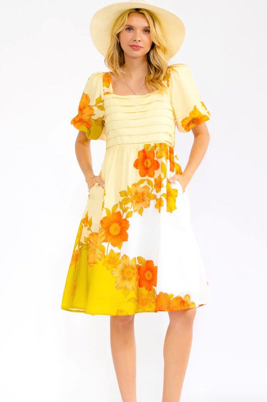Amaya Floral Mini Dress