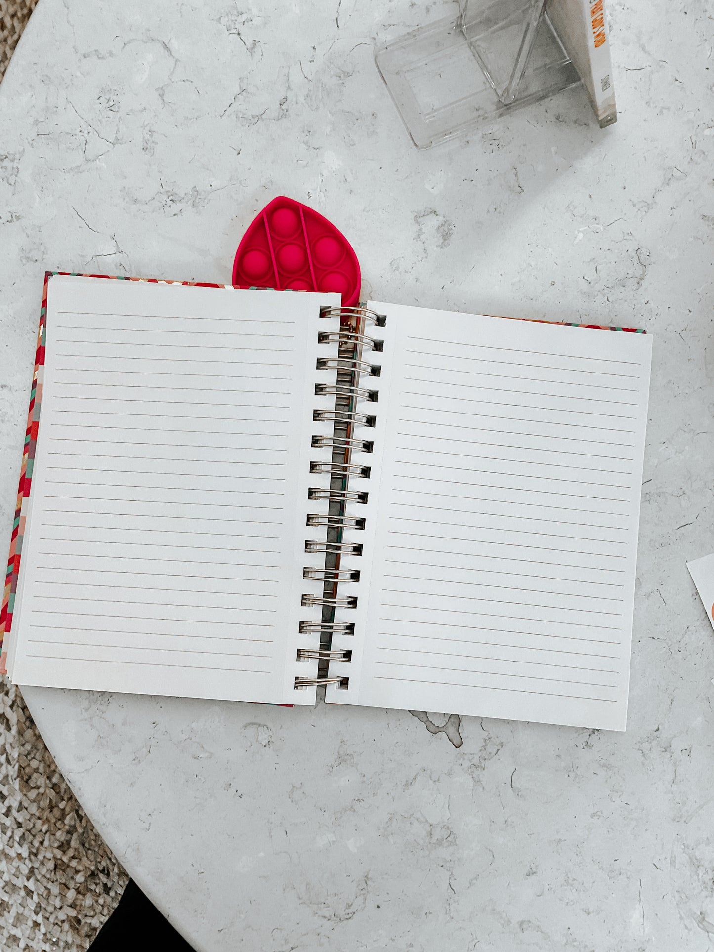 Pink Hearts Notebook