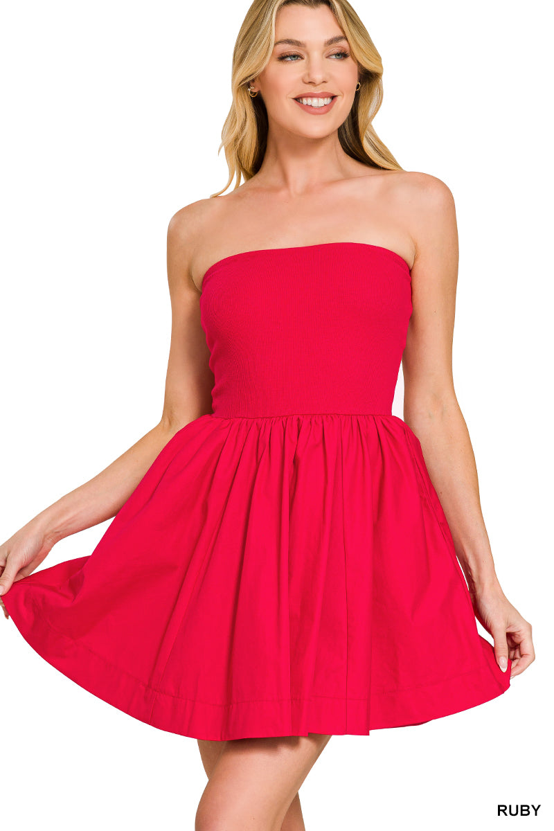 Alyse Strapless Mini Dress