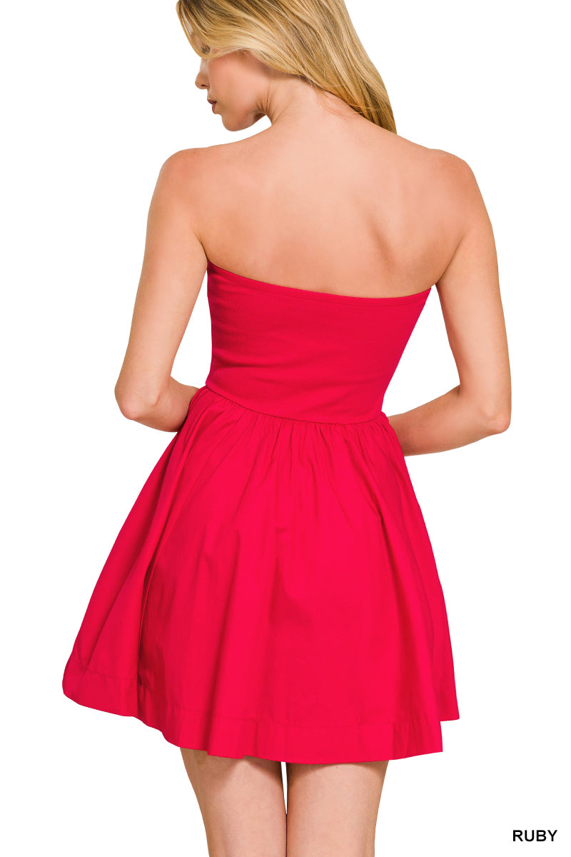 Alyse Strapless Mini Dress