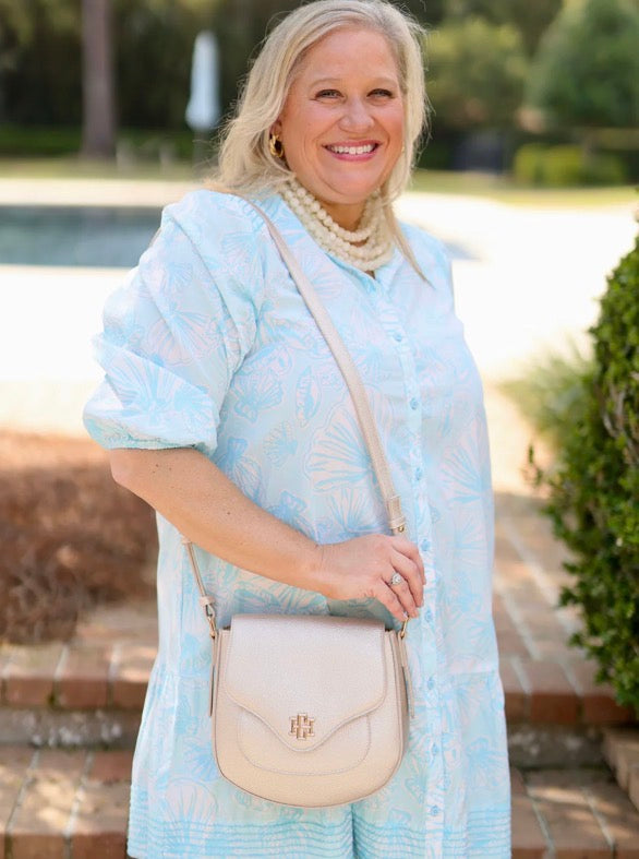 Caroline Hill - Sasha Handbag Pearl