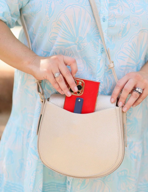 Caroline Hill - Sasha Handbag Pearl