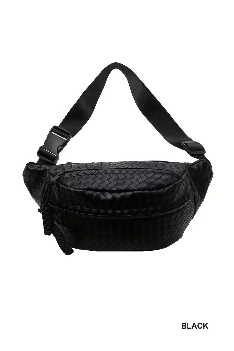 Rebecca Woven Crossbody Bag