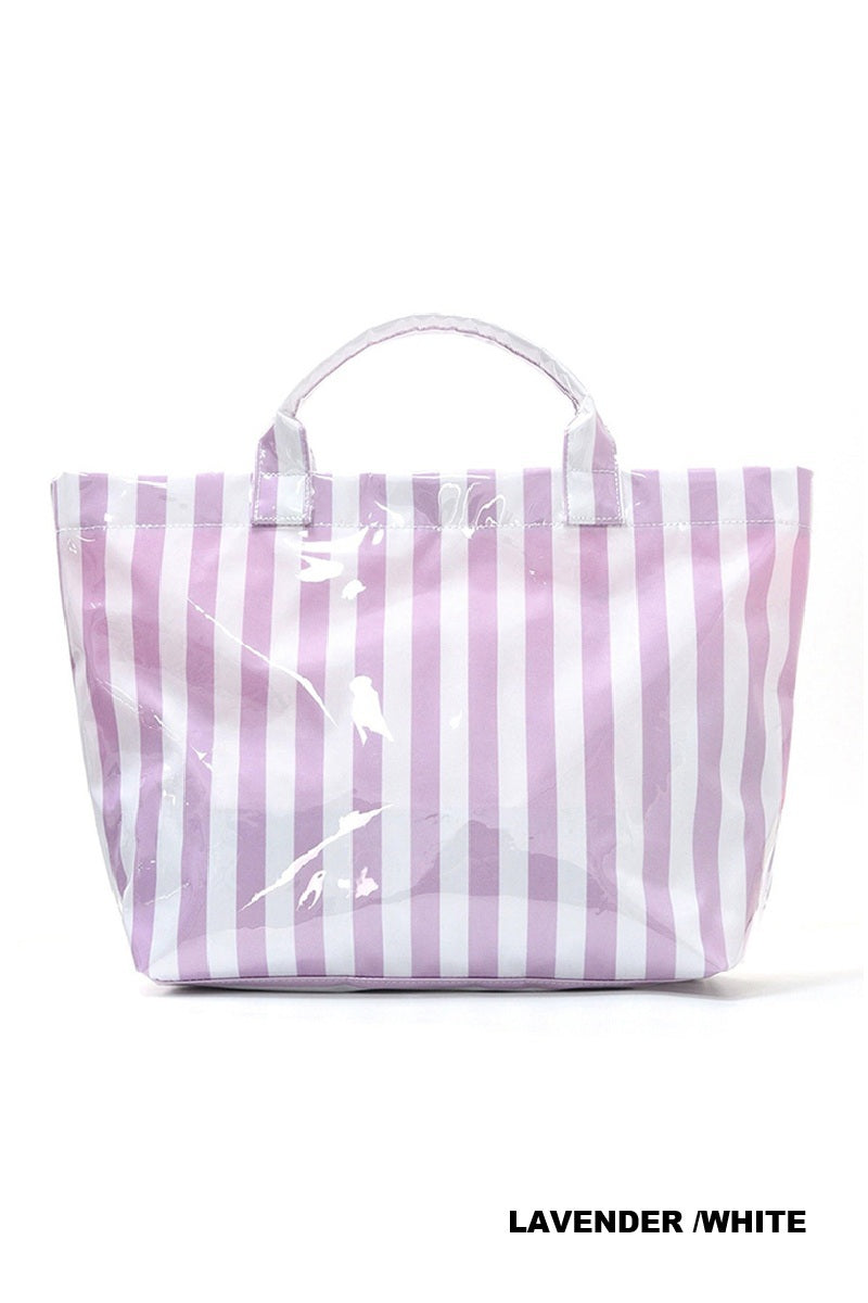 Leanie Striped Tote Bag