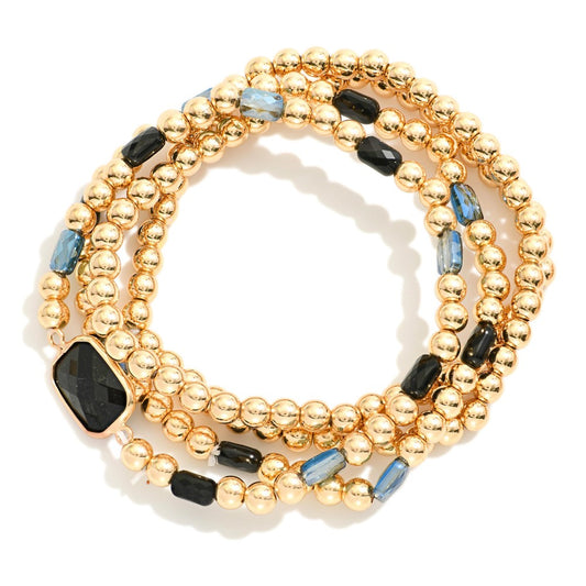 Chloe Gemstone Bracelet Bundle