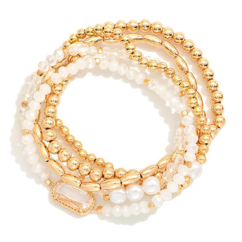Chloe Gemstone Bracelet Bundle