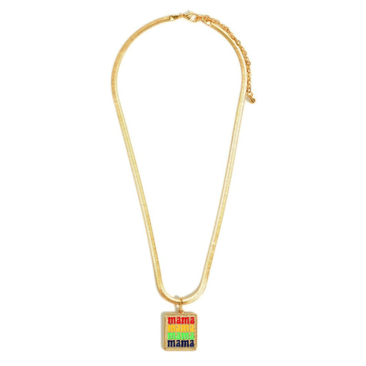 Gold Mama Necklace