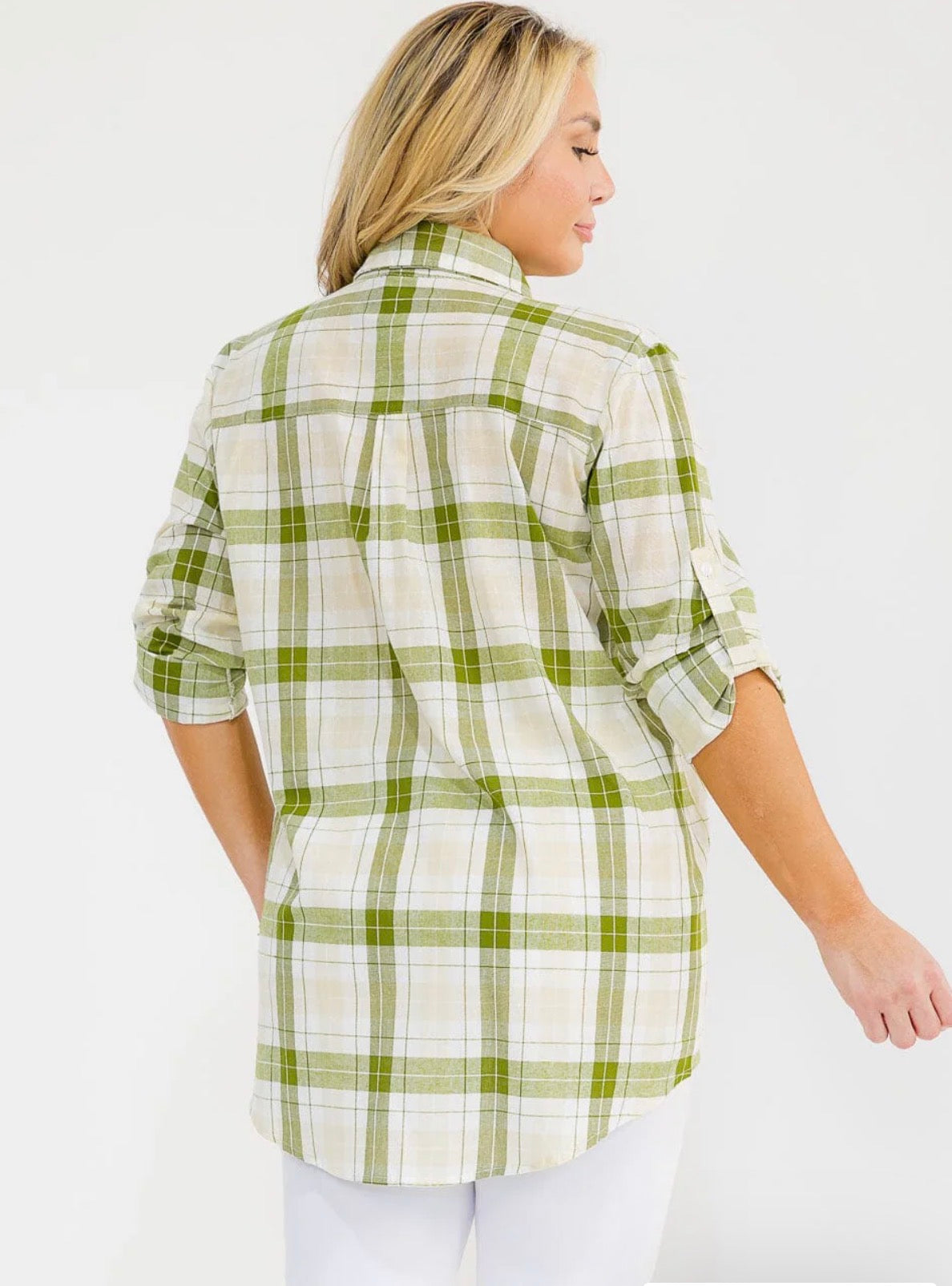 Plus - Olivia Button Up