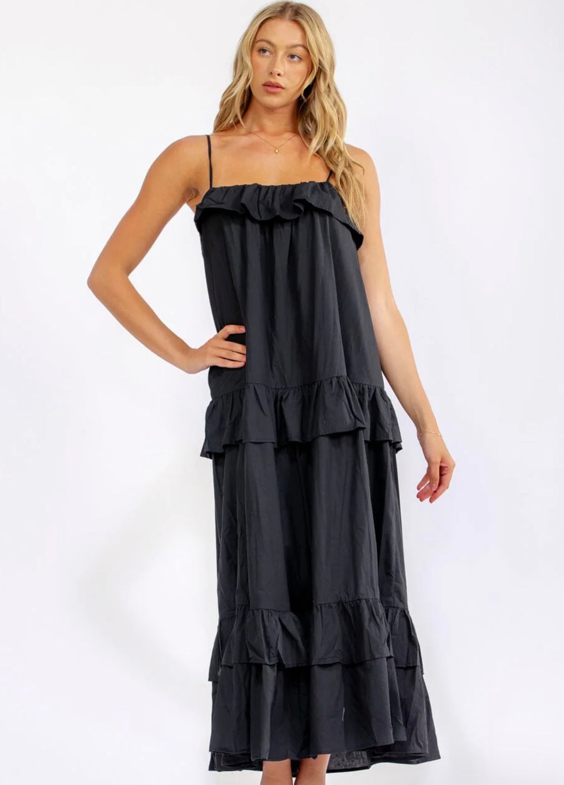 Emmie Tiered Maxi Dress