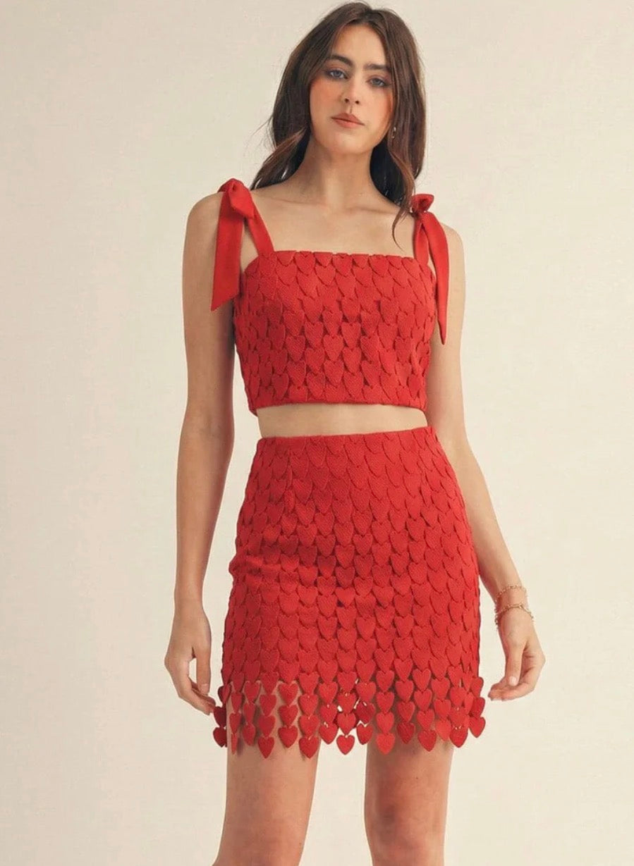 Lana Crochet Matching Set