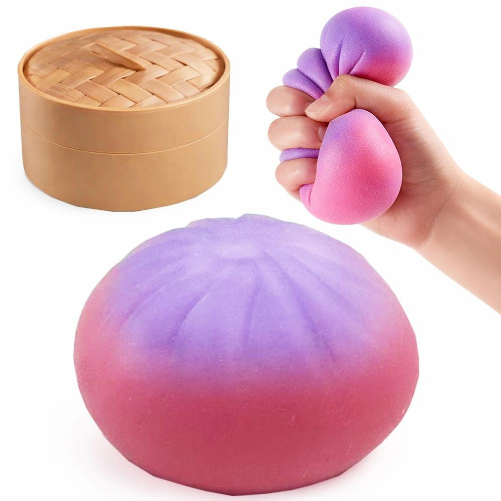 Rainbow Dumpling NO FACE Squishy Kids