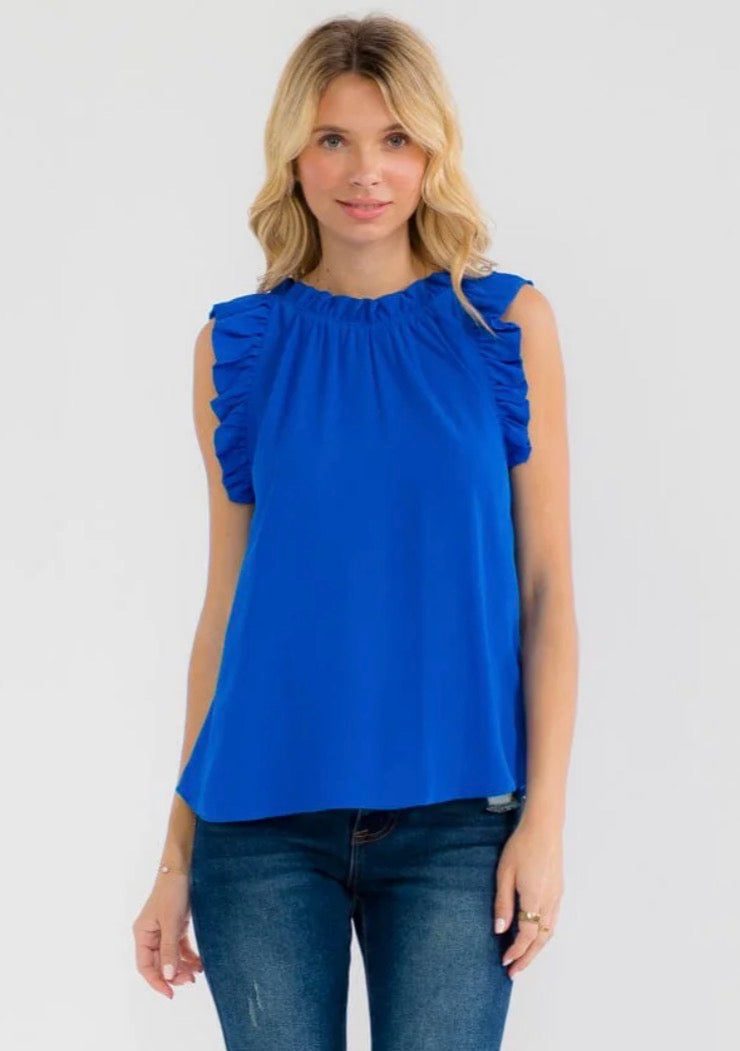 Tamara Ruffle Blouse