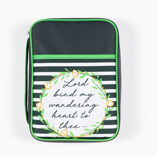 Lord Bind My Wandering Heart Bible Cover, X-Large