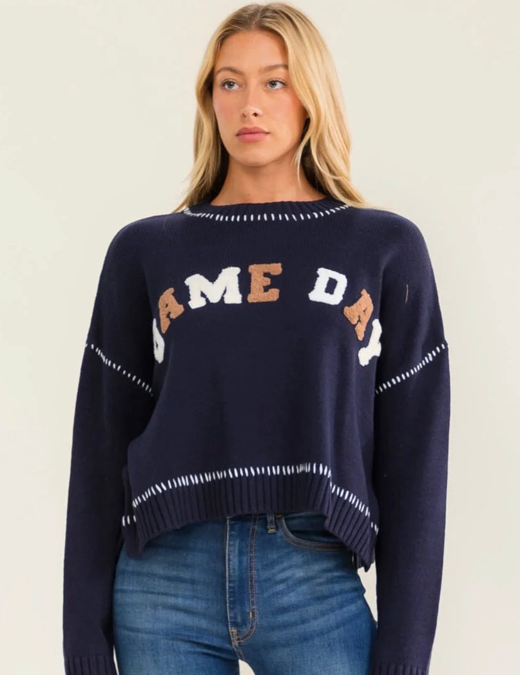 Game Day Sweater Top
