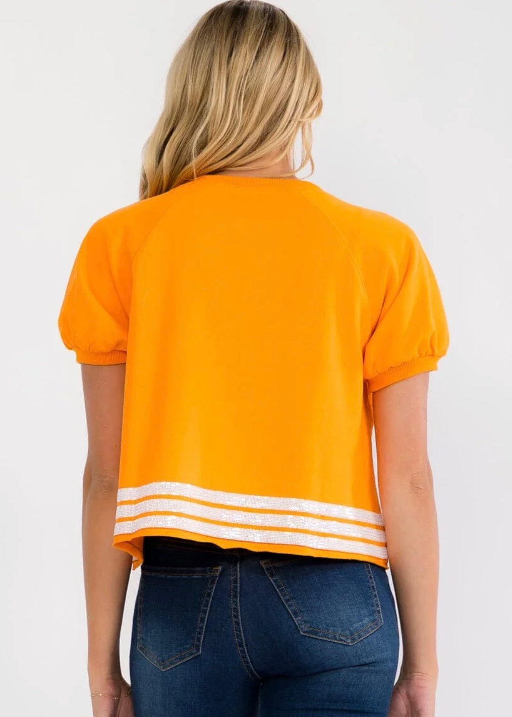 Coyote Gameday Sequin Top