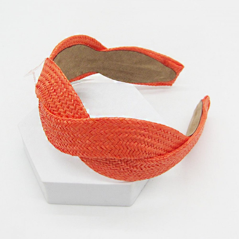 Woven Straw Headband
