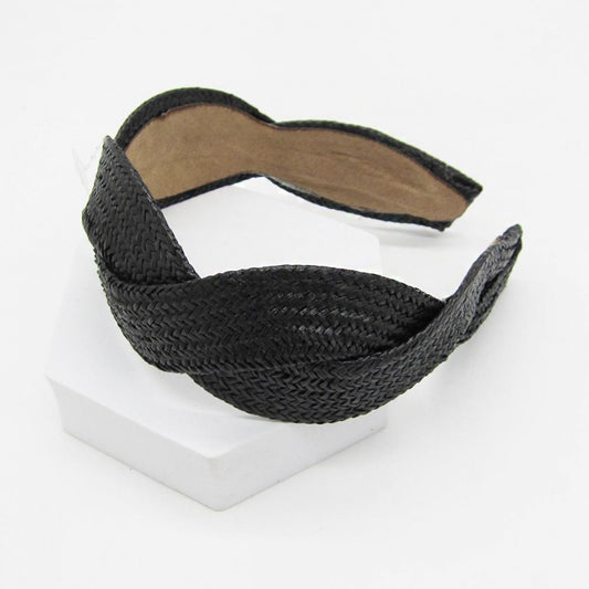 Woven Straw Headband