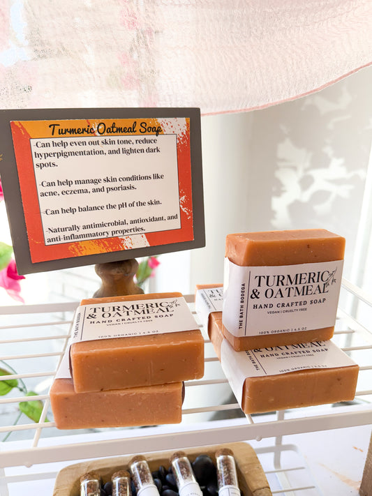 Turmeric Oatmeal Soap