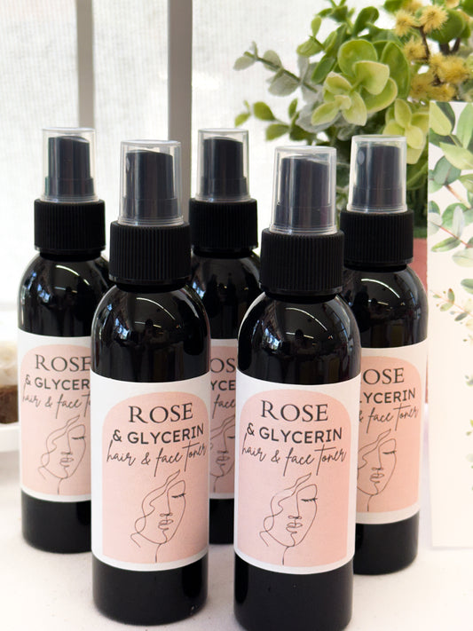 Rose & Glycerin Hair & Face Toner