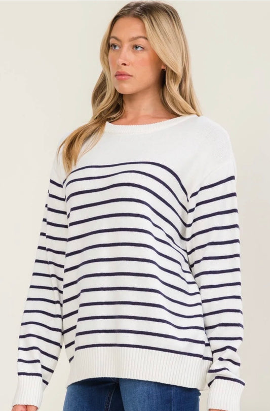 Alex Striped Sweater
