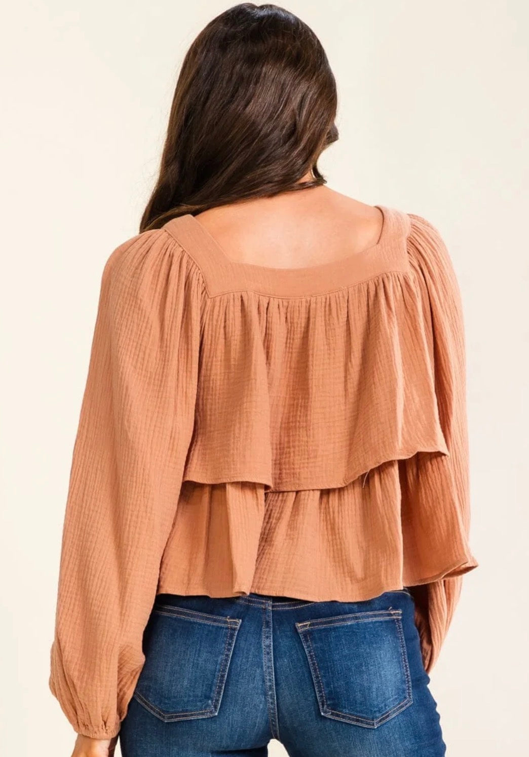 Ariel Ruffle Top