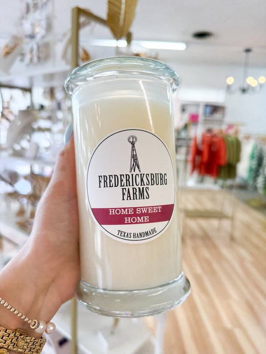 Home Sweet Home (16oz) Fredericksburg Candle
