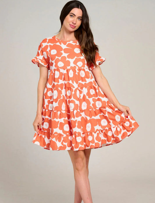 Britt Floral Mini Dress