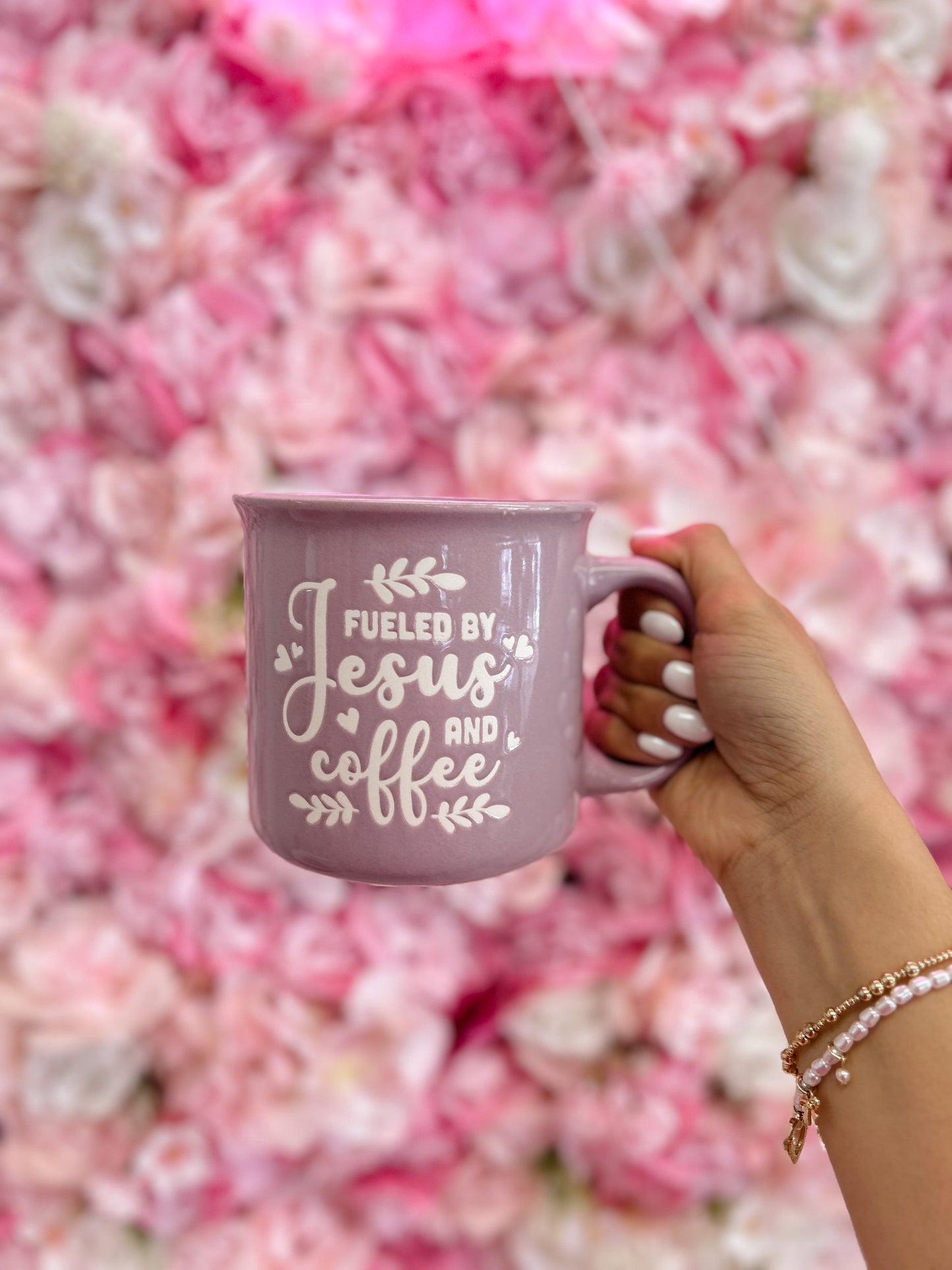 Fueled by Jesus Mug