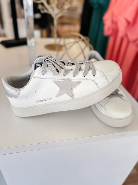Grey Star Sneakers