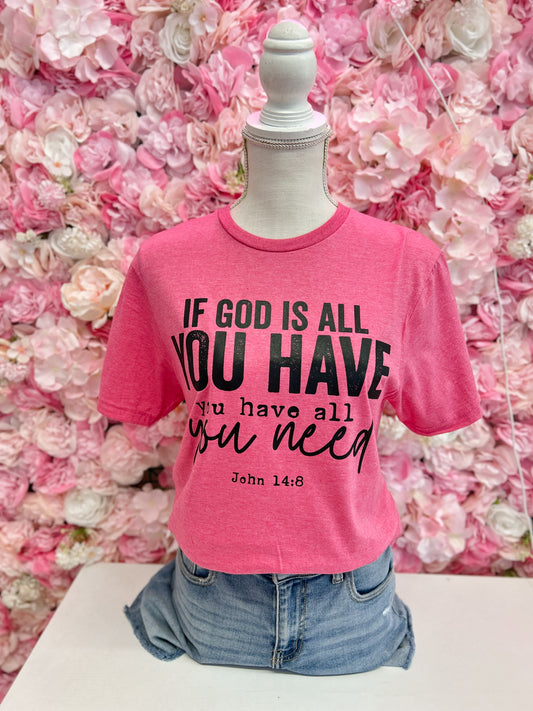 If God is All You Have Tee