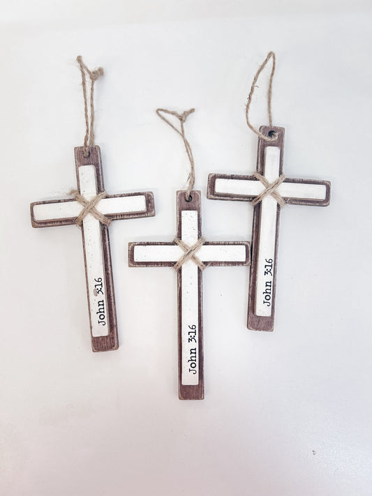 Small Cross (John 3:16)