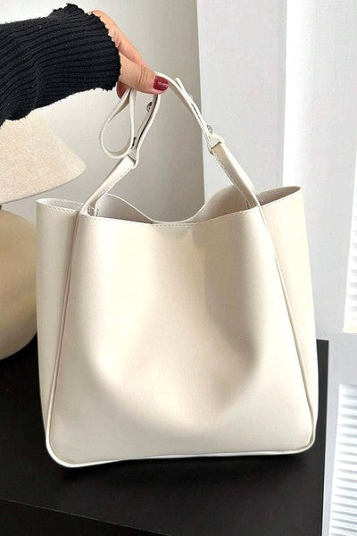 Vegan Leather Shoulder Bag