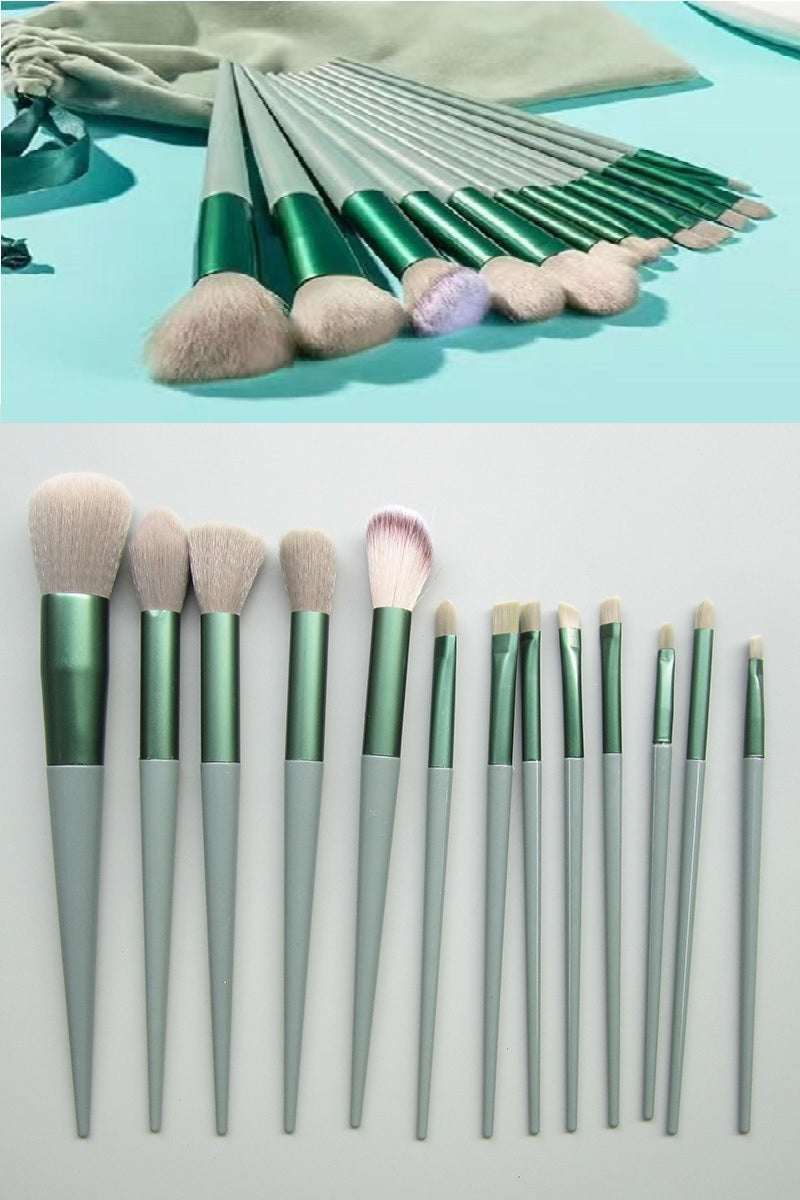 13 Piece Makeup Brush Set