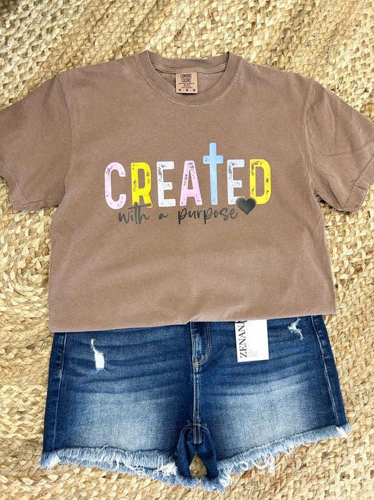 Created With A Purpose Tee