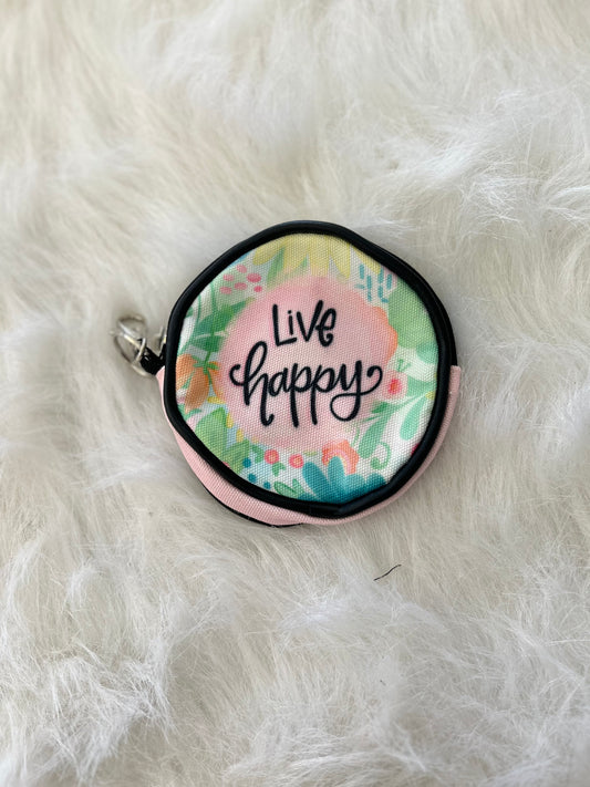 Live Happy Coin Pouch