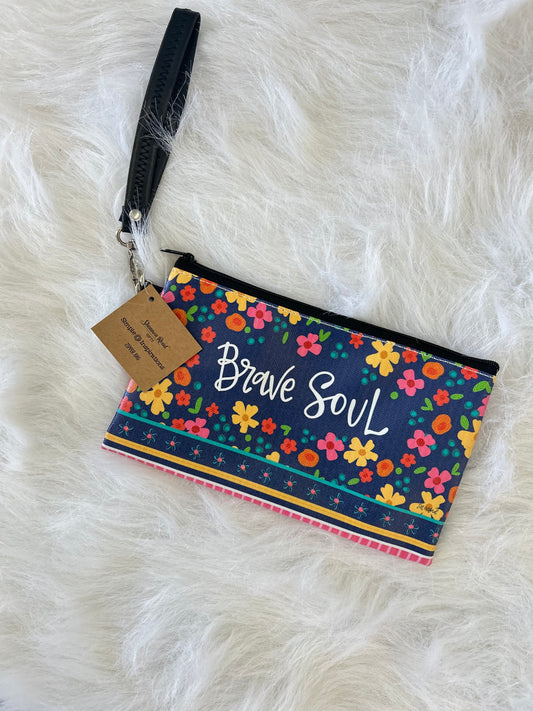 Brave soul Zippered Bag