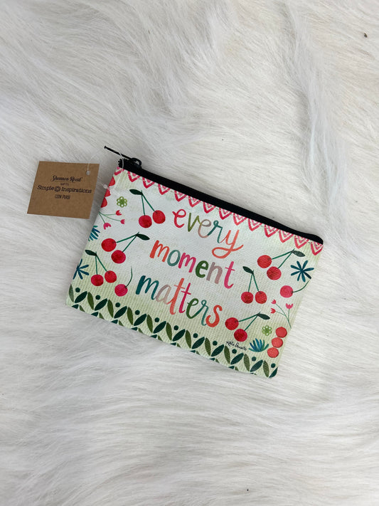 Every Moment Matters ID Holder/Coin Pouch