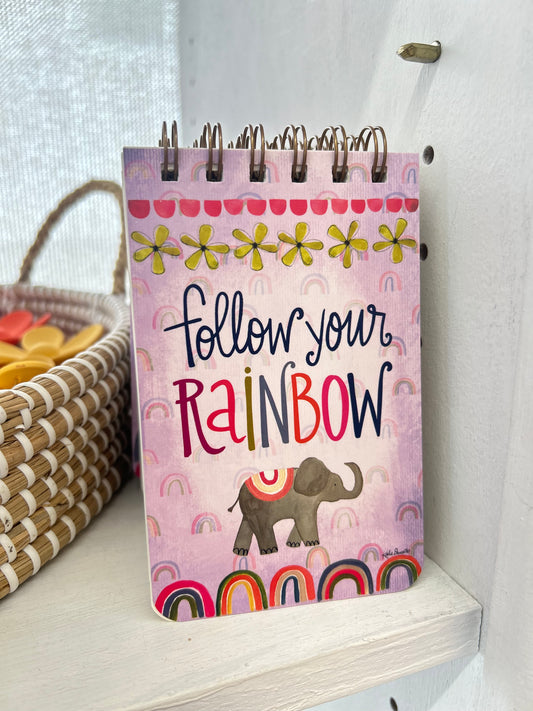 Follow your Rainbow Note Pad