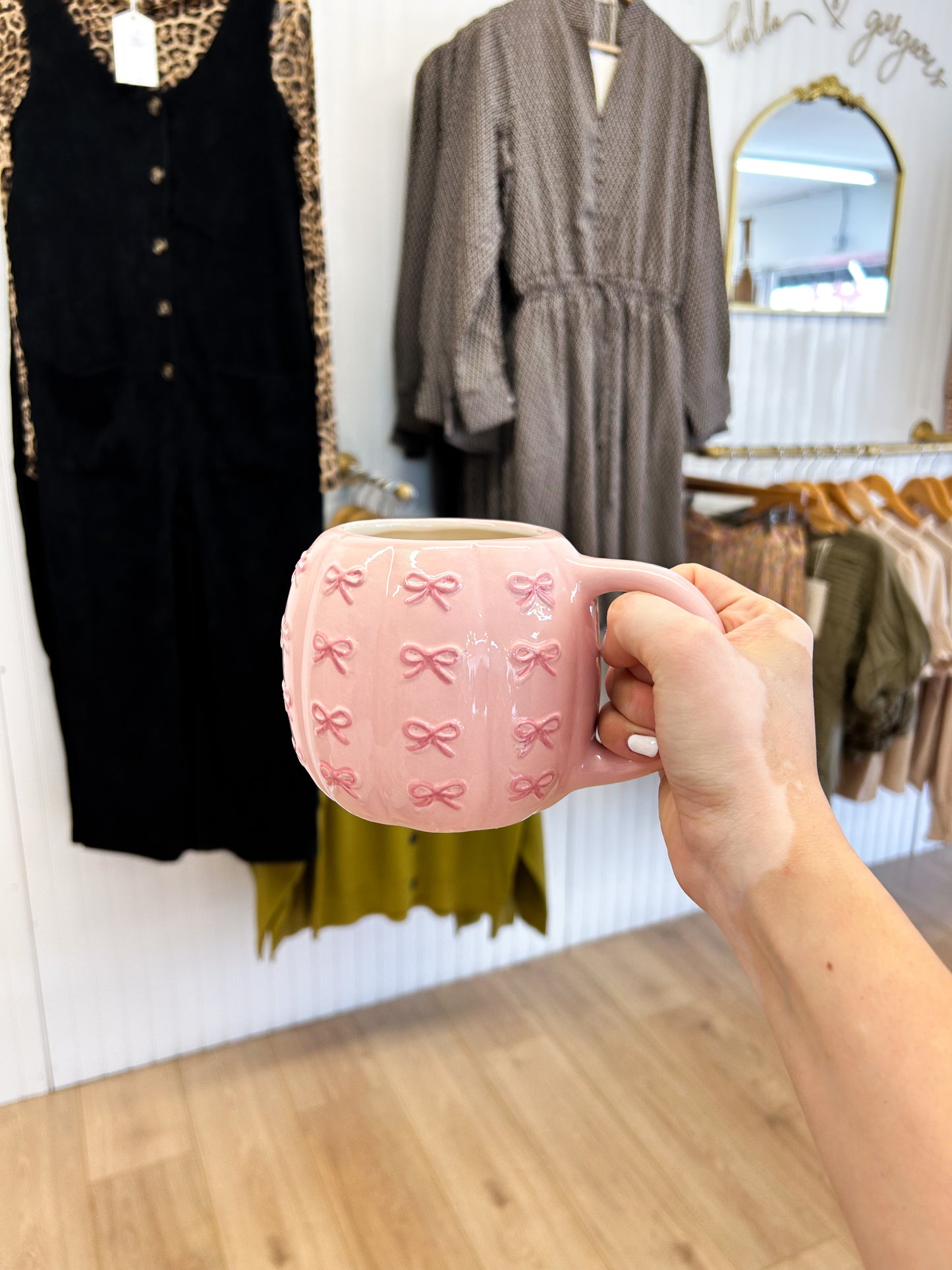 Pink Bows Mug