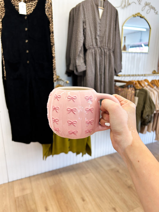 Pink Bows Mug