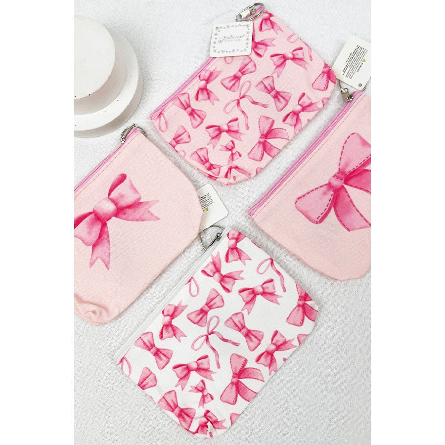 Zippered Bow Pouch