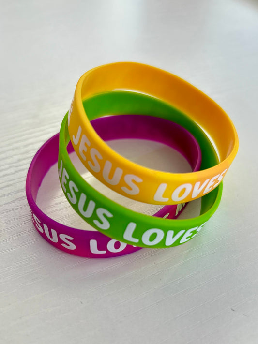 Jesus loves me bracelets