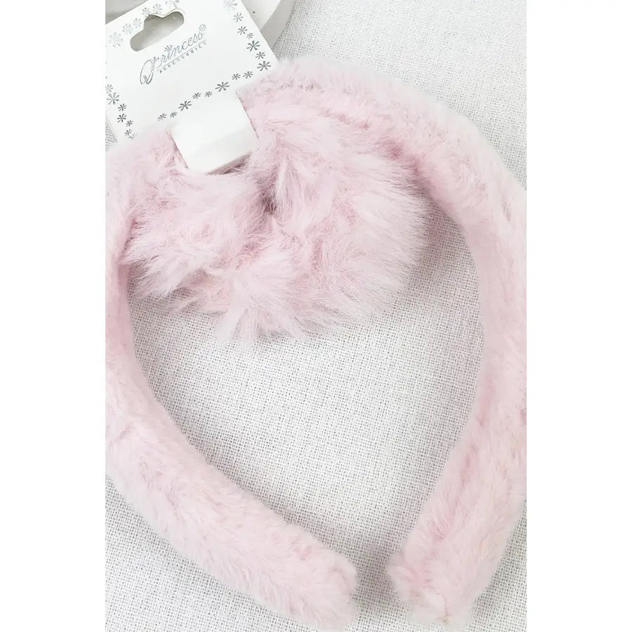 Fuzzy Headband & Scrunchie Set