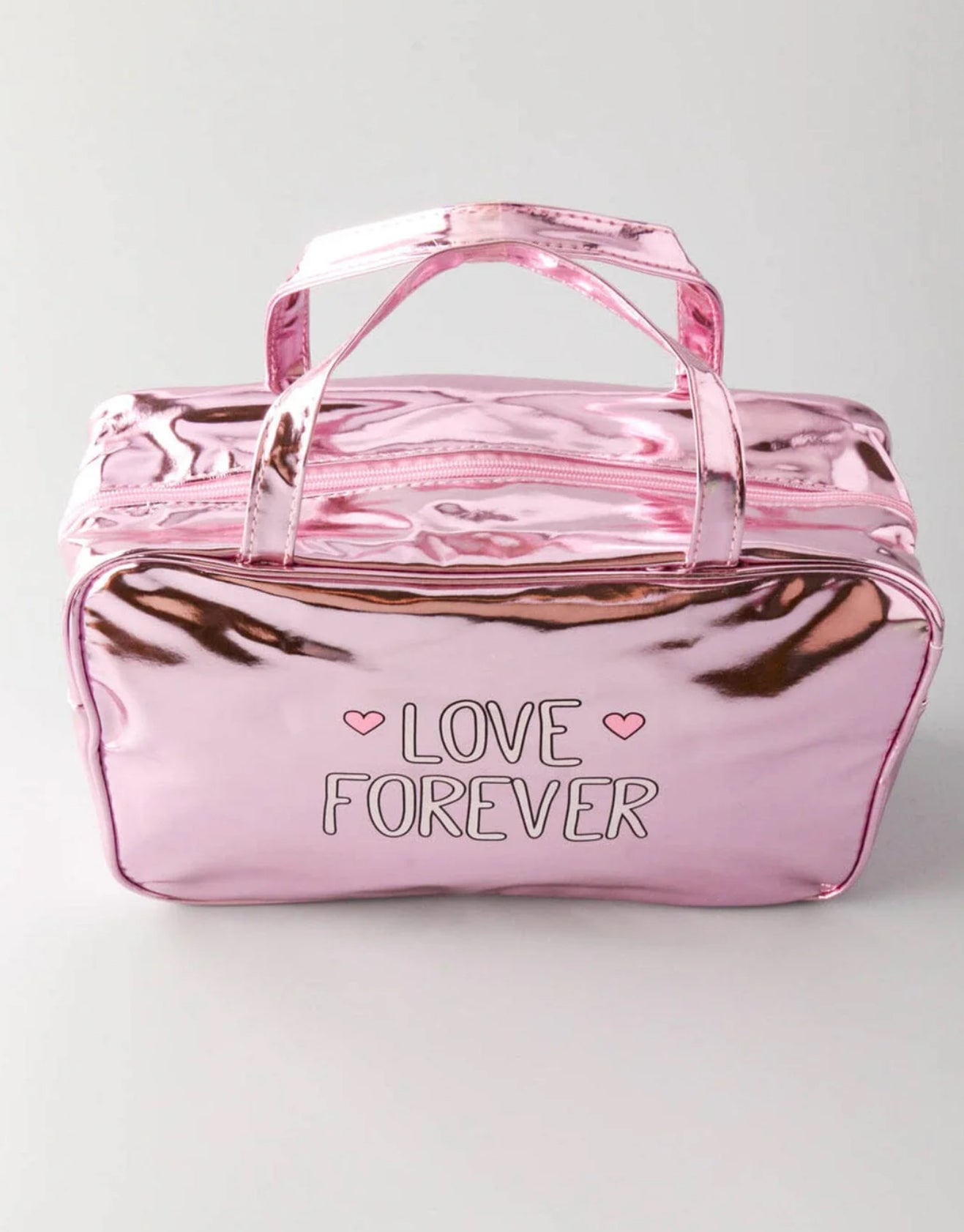 Love Forever Large Travel Cosmetic Bag