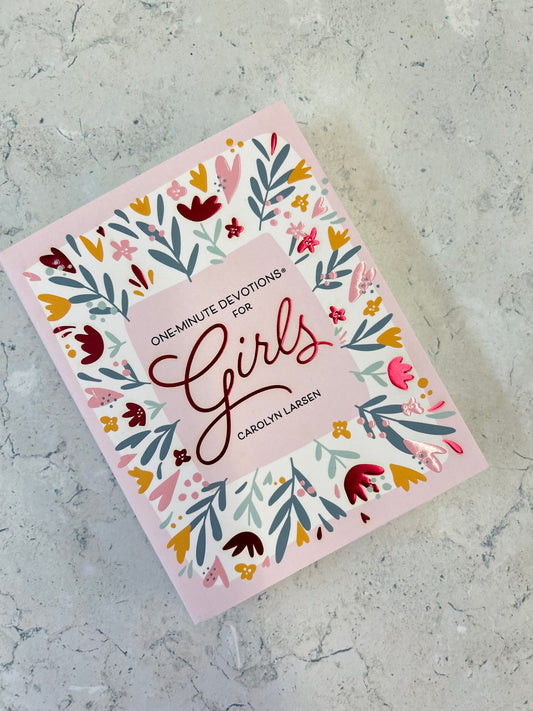 One minute devotionals for girls